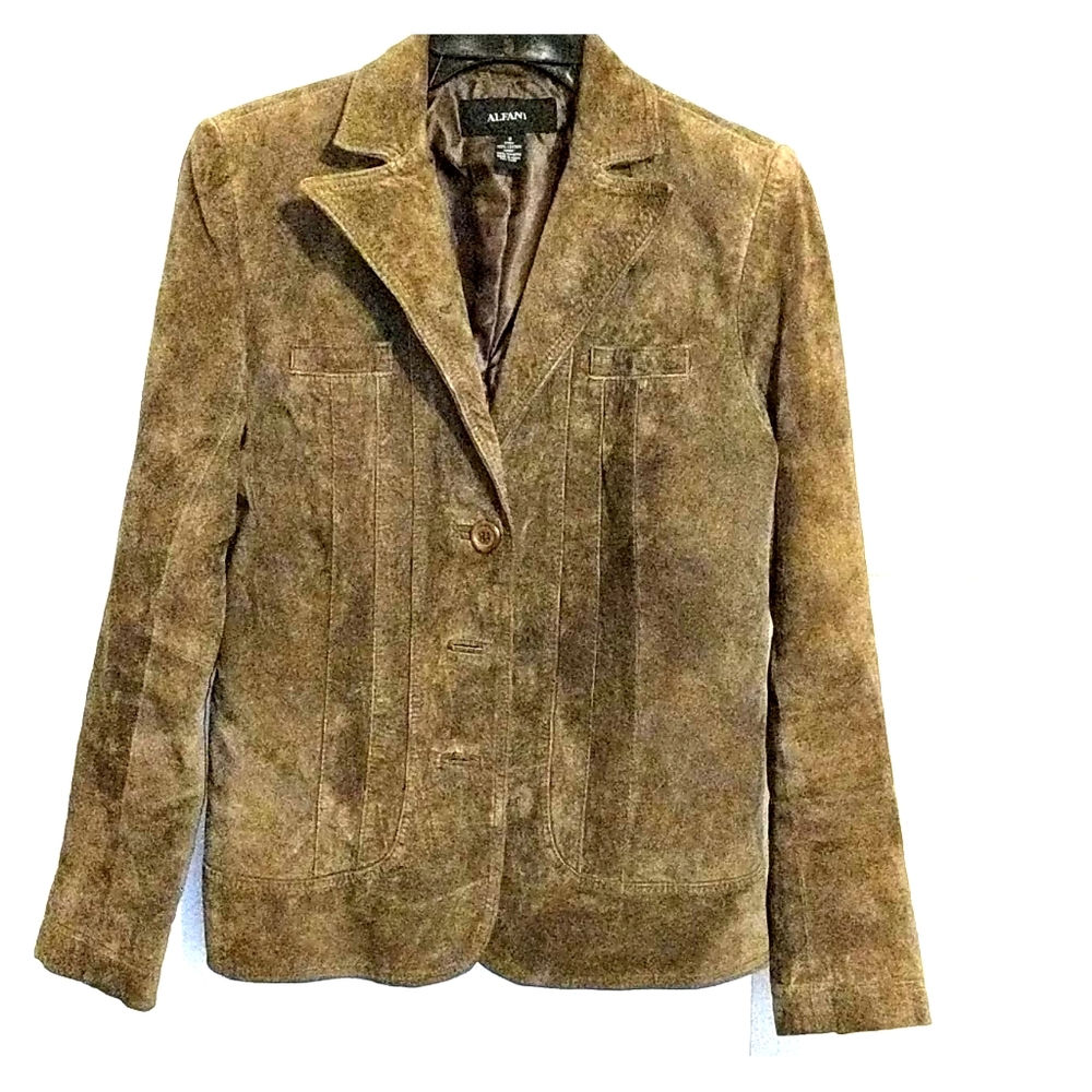 🎁SALE: Alfani suede Leather  jacket
